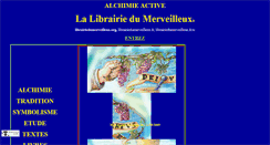 Desktop Screenshot of librairiedumerveilleux.org
